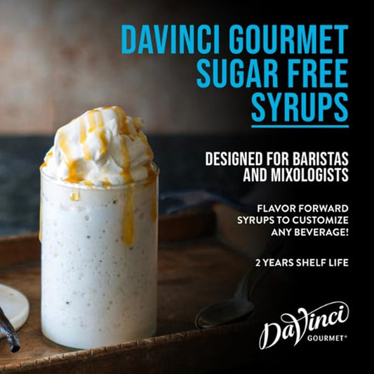 DaVinci Gourmet Sugar-Free Peppermint Syrup, 25.4 Fluid Ounces (Pack of 2)