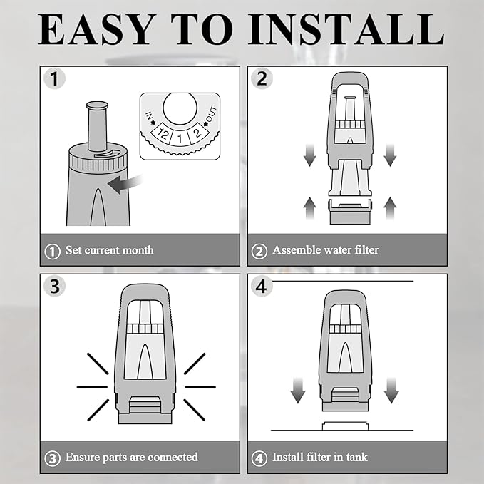 6 Pack Replacement Water Filter for Breville Espresso Machine Barista Touch Bes880, Barista Pro BES878, Oracle Touch BES990, Oracle BES980, Dual Boiler BES920 Bambino ClaroSwiss Sage by Funmit