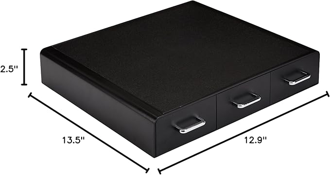 Amazon Basics Coffee Pod Storage Drawer for K-Cup Pods, 36 Pod Capacity, Black