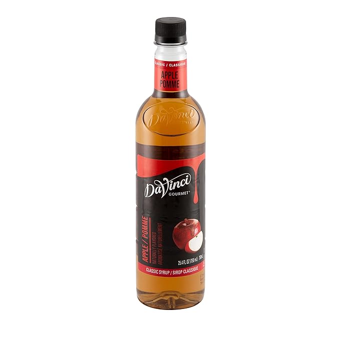 DaVinci Gourmet Classic Apple Syrup, 25.4 Fluid Ounce (Pack of 2)