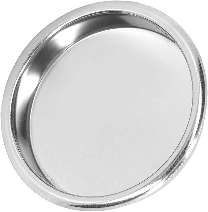 Keenso Durable Safe Blind Filter, Stainless Steel Backwash Blind Filter for Coffee Machine, Easy Installation for Home Barista, Fits 58mm Coffee Machine Handle