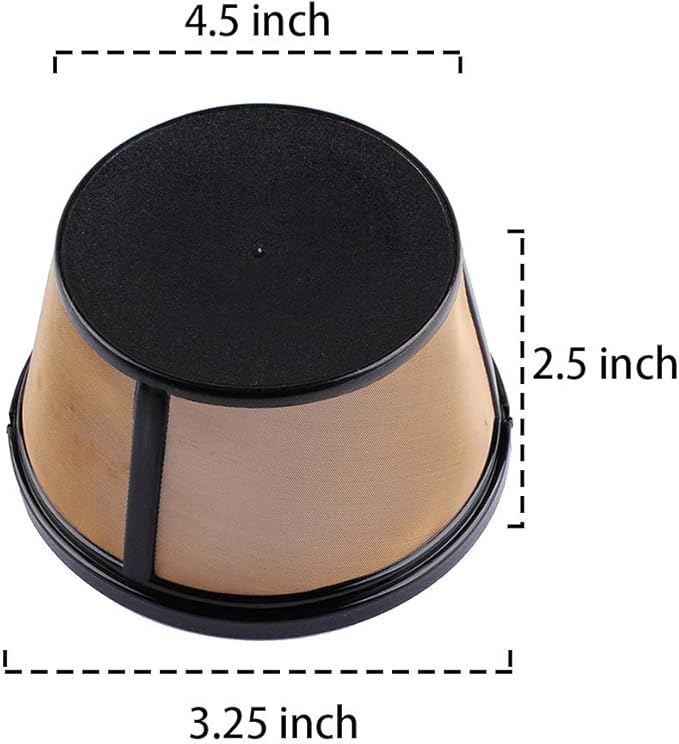 Permanent Basket-Style Coffee Filter designed for Mr. Coffee 10-12 Cup Basket-Style Coffeemakers