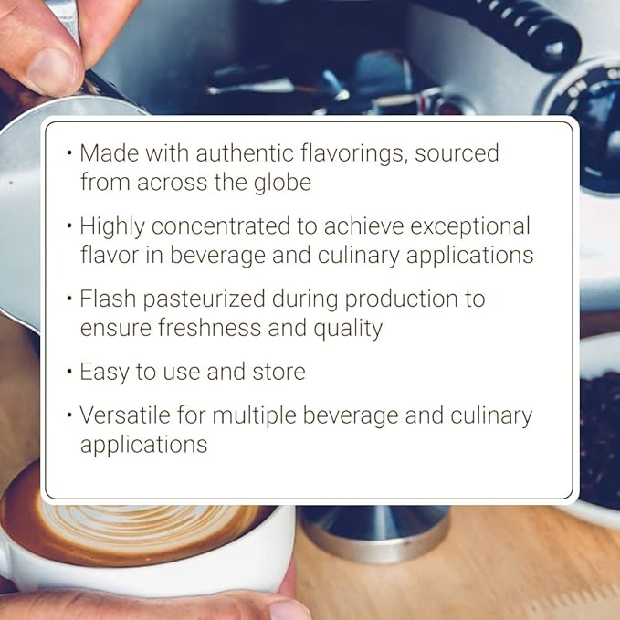 Monin - Pumpkin Spice Syrup, Hints of Nutmeg and Cinnamon, Natural Flavors, Great for Lattes, Mochas, Steamers, Teas, Ciders and Dessert Cocktails, Non-GMO, Gluten-Free (750 ml)