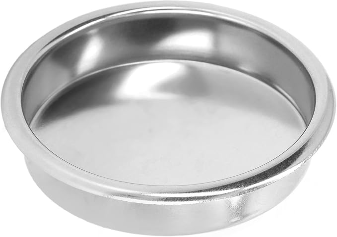 Keenso Durable Safe Blind Filter, Stainless Steel Backwash Blind Filter for Coffee Machine, Easy Installation for Home Barista, Fits 58mm Coffee Machine Handle