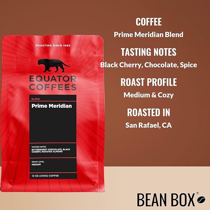 Bean Box Los Angeles Coffee Sampler, 2-Pack - Roasted by Equator Coffees, Gourmet Arabica Coffee, Variety Pack - Whole Bean