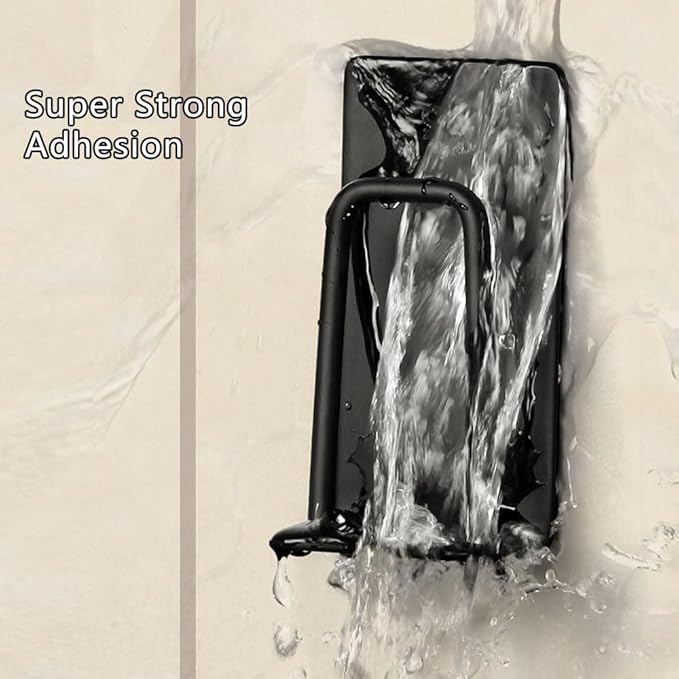 4PCS Mug Hooks Wall-Mounted Mug Holder, Coffee Cups Holder Hanger no Drilling,Toothbrush and Cup Organizer,Storage Hooks for Kitchen, Living Room, Office(Black-1cup)