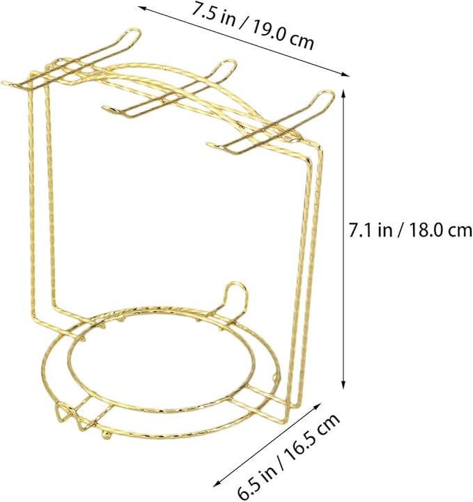 Coffee Mug Display Shelf Mug Rack Holder Rack Tea Cup Display Basket Drain Tree Stand Tea Cups Plate Stand Cup Hanging Coffee Holder Dishes