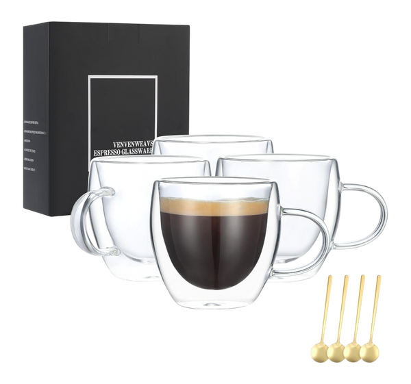 Floating Espresso Glass