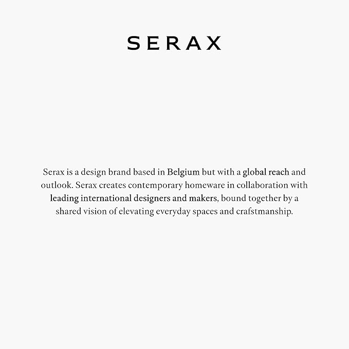 Serax Glass Water Pitcher | Fish & Fish glassware by Paola Navone | Wine Carafe Decanter 28.74 fl oz | Clear Dark Blue Bottle Container, hot & cold Drinks | Fridge Beverage Dispenser, Suitable as Vase