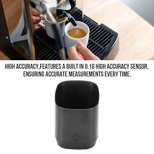 ciciglow Dosing Cup Coffee Scale Combo, Rechargeable Digital Coffee Scale 0.1g High Accuracy, Precise Pour Over, LED Display Easy Control