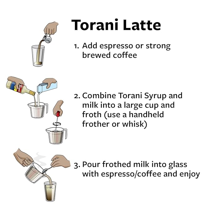 Torani Syrup Variety Packs, Holiday Favorites, 25.4 fl oz (Set of 4)