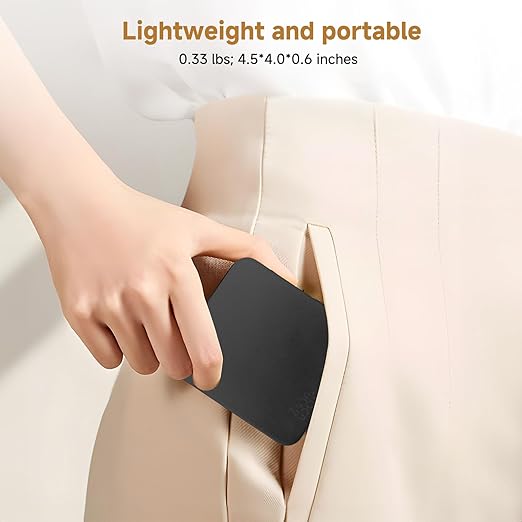 Mini Coffee Scale with Wirelss Magnetic Display, 3kg/0.1g Espresso Scale with Flow Rate Display, Portable Digital Coffee Scale with Multiple Mode Timer for Espresso, Pour-Over