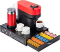 FlagShip for Nespresso Pod Holder Coffee Pod Drawer for Vertuo Pod Organizer Graffiti Style Large Capacity Fits All Size Vertuo Pods