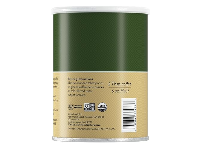 Cafe Altura Ground Organic Coffee, House Blend, 12 Ounce (Pack of 3)