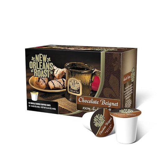 New Orleans Roast Chocolate Beignet Single Cups 12ct