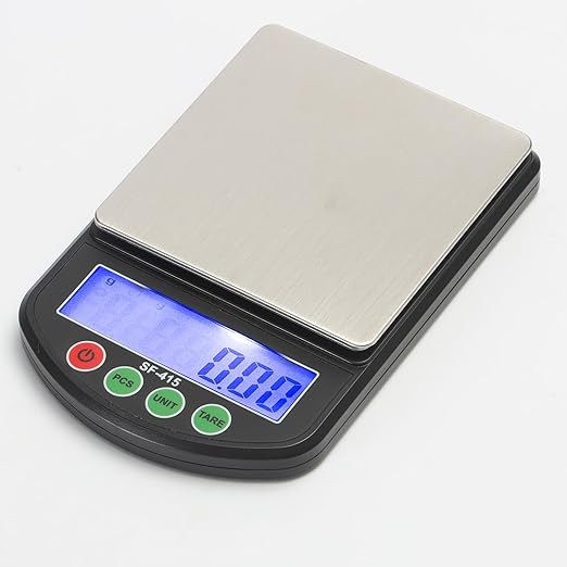 Pocket Scale High-Precision Digital Scale 600g*0.01g Suitable for Weight Loss Cooking Baking & Meal Preparation,Compact & Portable Meets Different Usage Scenarios,Battery Included