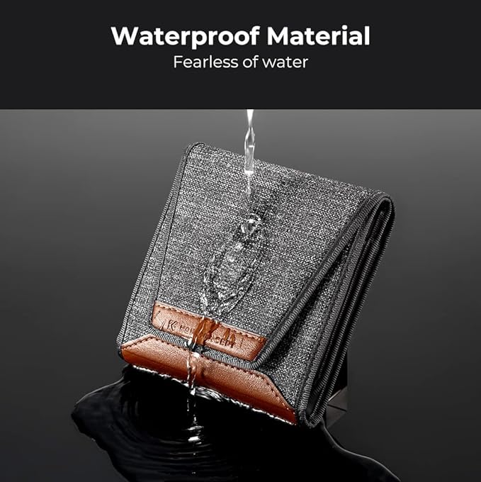 K&F CONCEPT Lens Filter Pouch, Lens Filter Case 3 Pocket Professional Photography Filter Holder Belt Bag Pouch Water-Resistant and Dustproof for Filter Up to 82mm