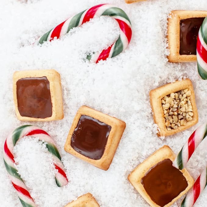 Michel et Augustin Cookies, Individually Wrapped Snacks, 3 Pack, Gourmet Dark Chocolate & Sea Salt Shortbread, 15 French Butter Cookies per bag