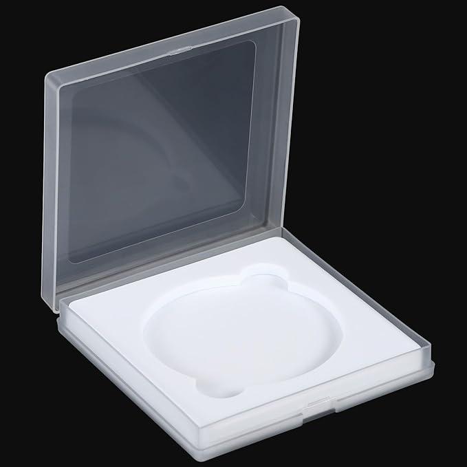 PATIKIL 77mm Lens Filter Case, 3pcs Camera Filter Case Portable Lens Filter Box Water Resistant Dustproof Plastic for Photography Filter Storage