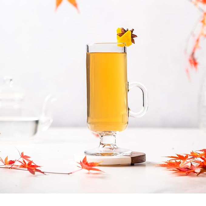 Shaker & Spoon Spiced Demerara Cocktail Syrup, 16oz Ginger, Cinnamon & Vanilla Flavored Syrups for Drinks, Coffee Syrup, Vegan Cocktail Mixers, Lattes, Teas, Mocktails, Non Alcoholic Drinks