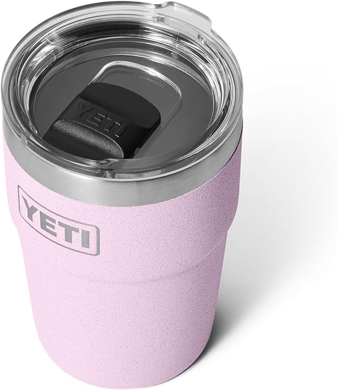 YETI Rambler 16 oz Stackable Tumbler, Vacuum Insulated, Stainless Steel with MagSlider Lid