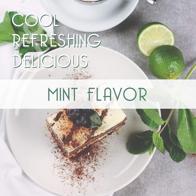 Joe’s Syrup Organic Flavored Syrup, Organic Crème de Mint, 750 ml (3 Pack)