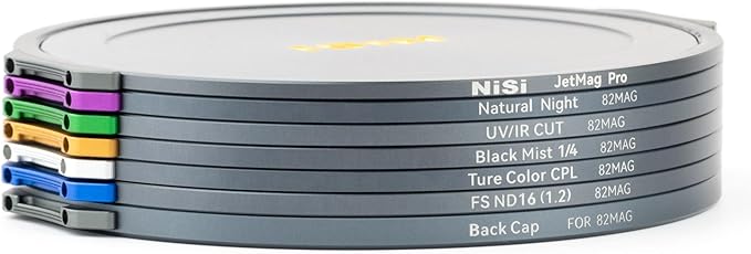 NiSi - JetMag Pro 82MAG Lens Front Cap - Durable Magnetic Lens and Filter Protector for 82MAG Size Filters - Quick Attach and Secure Lock, Lightweight, Slim Magnetic Cap for Easy Travel and Storage