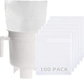 Cold Brew Coffee Filter Bags - 100 Pack Home Cold Brew System Filters for Cold Brew Coffee Maker 11.25''x13'' Home Model Disposable Coffee Brewing Bag