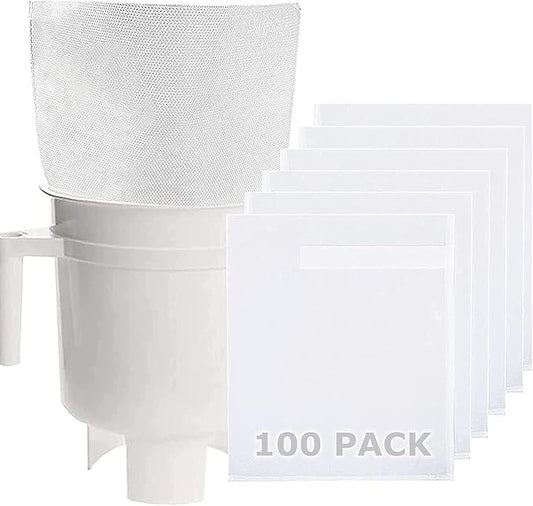Cold Brew Coffee Filter Bags - 100 Pack Home Cold Brew System Filters for Cold Brew Coffee Maker 11.25''x13'' Home Model Disposable Coffee Brewing Bag