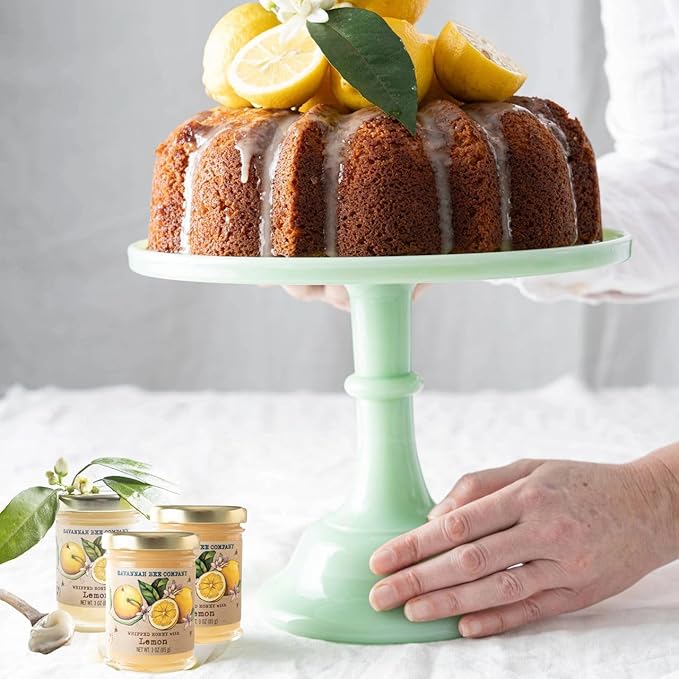 Savannah Bee Company Whipped Honey - All Natural Spreadable Honey (3 Ounce (Pack of 1), Lemon)