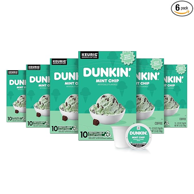 Dunkin’ Mint Chip 10ct K-Cup (Pack of 6)