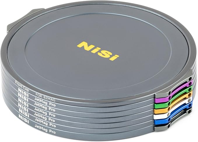 NiSi - JetMag Pro 82MAG Lens Front Cap - Durable Magnetic Lens and Filter Protector for 82MAG Size Filters - Quick Attach and Secure Lock, Lightweight, Slim Magnetic Cap for Easy Travel and Storage