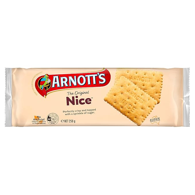 Arnott's Nice Biscuits 250g.