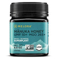 Melora Raw Manuka Honey from New Zealand | UMF 10+ | MGO 265+ | 8.8 Oz Jar | Safe for Skin Care | Edible & Healthy Sugar Alternative | Traceable from Hive to Hand Manuka Honey