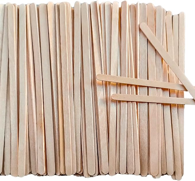 Premium Wooden Coffee Stirrers, 5.5 Inches Stir Stick, Box of 500