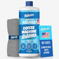 Descaling Solution Compatible with Keurig | Free Cleaning Cloth | 12 Month Supply | Made in the USA | Descaler for all Keurig Machines | 32 Oz | Coffee Machine Cleaner for Coffee Makers