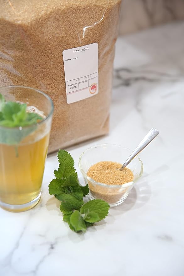 Kauffman Orchards Raw Cane Sugar, Bulk 10 Lb. Bag (Pack of 3) 10 Pound (Pack of 3)