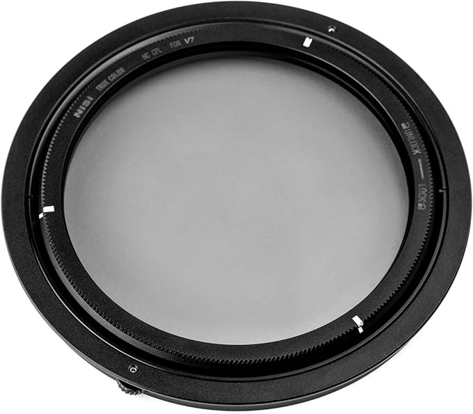 NiSi 100mm V7 Professional Kit | V7 Filter Holder and CPL with 4 ND Filters and 3 GND Filters | Long-Exposure and Landscape Photography
