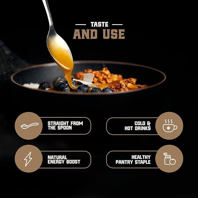 Gold Fern Honey - Raw New Zealand Manuka Honey | 1.1lb MGO 100+ | Pure, Natural, Unpasteurized, and Unfiltered Superfood Honey, Traceable from Hive to Hand.