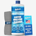 Descaling Solution Compatible with Nespresso Vertuo | Free Cleaning Cloth | 12 Month Supply | Made in the USA | Descaling Kit for all Nespresso Machines | 32 Oz | Coffee Machine Cleaner and Descaler