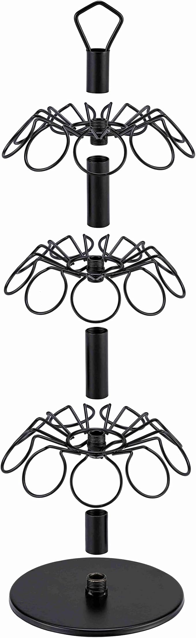 Rice rat K-Cup Storage Coffee Capsules Pod Holder Carousel Capsule Display Storage for k-cup（27pods-3tiers）