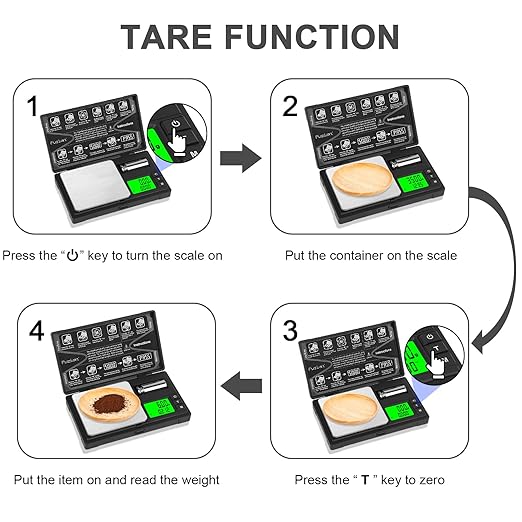 Fuzion Gram Scale Digital Pocket Scale, CASH-200 x 0.01g Digital Grams Scale, Jewelry Scale, Small Food Scale Mini Gram Scale with Dual Display, Calibration Weight