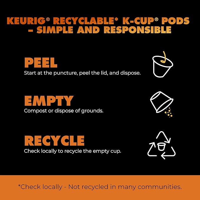 Chock Full o' Nuts Donut Shop Keurig K-Cup Pods for Keurig Brewers – Premium Arabica, Medium Roast – Single Serve – 4 Packs of 24 K-Cup Pods