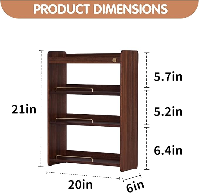 Coffee Mug Holder Wooden Cup Rack Mug Display Shelf Coffee Cup Holder for Countertop 4 Tier Wood Coffee Mugs Holder for Kitchen Coffee Cup Storage