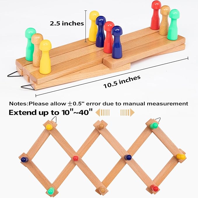 Expandable Hat Rack for Wall, Colorful Wall Hook for Coat/Mug/Baseball Cap, 2 Packs Hat Holder for Girls or Boys Room, Kids Room