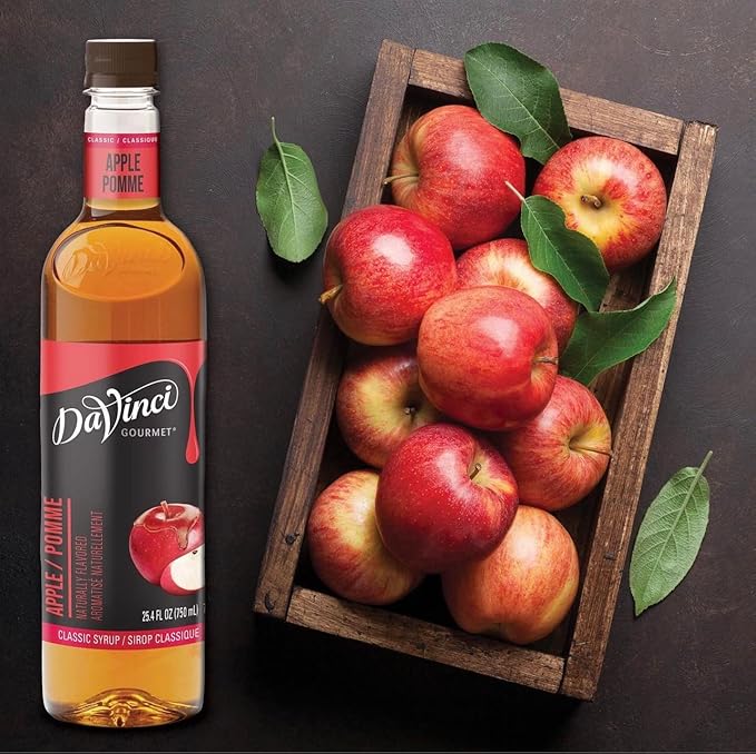 DaVinci Gourmet Classic Apple Syrup, 25.4 Fluid Ounces (Pack of 1)