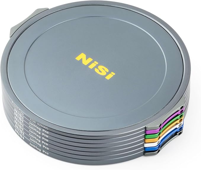 NiSi - JetMag Pro 82MAG Lens Front Cap - Durable Magnetic Lens and Filter Protector for 82MAG Size Filters - Quick Attach and Secure Lock, Lightweight, Slim Magnetic Cap for Easy Travel and Storage
