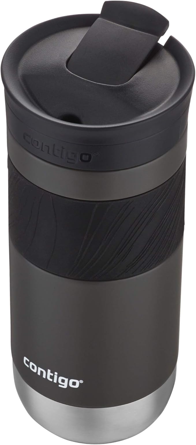 Contigo Byron 2.0 Stainless Steel Travel Mug with SNAPSEAL Lid 16oz. 2 Pack Sake/Juniper
