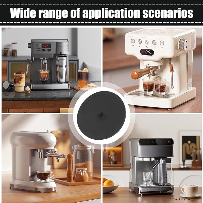 Coffee Machine Backflush Disc- 5x0.2cm Backflush Cleaning Disc, Backflushh Blind Insert Portafilter | Portafilter Cleaner Tea Machine Blanking Inserts, Insert Espresso Machines Parts For Coffee