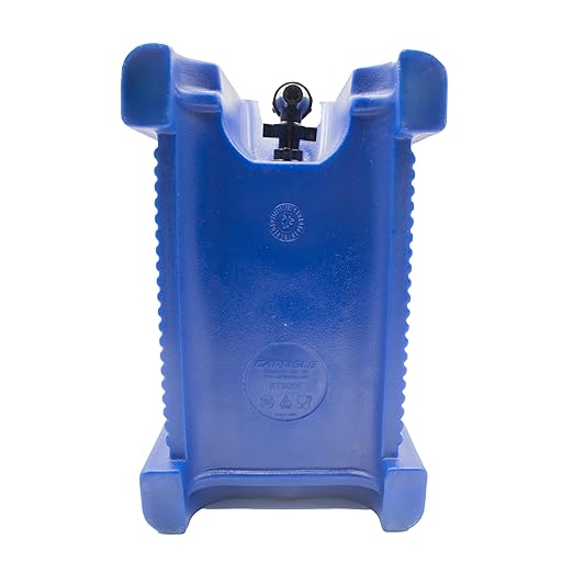 Carlisle FoodService Products 5-Gallon Insulated Beverage Dispenser, Cateraide, Food-Grade with Handles, Rugged PE Shell with PU Insulation for Coffee, Tea and Hot or Cold Drinks, Blue - Made in USA